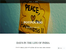 Tablet Screenshot of deepansh.wordpress.com