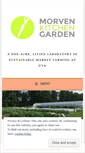 Mobile Screenshot of morvenkitchengarden.wordpress.com