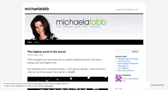 Desktop Screenshot of michaelatabb.wordpress.com