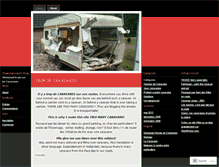 Tablet Screenshot of 2manycaravans.wordpress.com