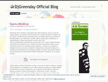 Tablet Screenshot of djgreenday.wordpress.com