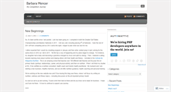 Desktop Screenshot of barbaramencer.wordpress.com
