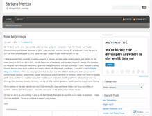 Tablet Screenshot of barbaramencer.wordpress.com