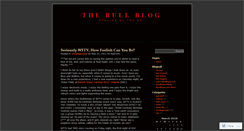 Desktop Screenshot of bull1041.wordpress.com