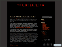 Tablet Screenshot of bull1041.wordpress.com