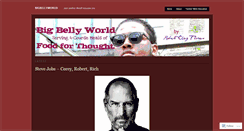 Desktop Screenshot of bigbellyworld.wordpress.com