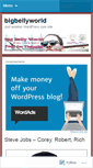 Mobile Screenshot of bigbellyworld.wordpress.com