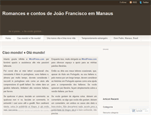 Tablet Screenshot of joaofranciscomanaus.wordpress.com