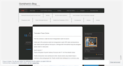 Desktop Screenshot of gombhenk.wordpress.com