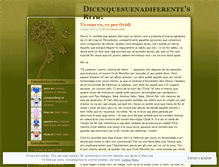 Tablet Screenshot of dicenquesuenadiferente.wordpress.com