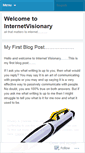 Mobile Screenshot of internetvisionary.wordpress.com