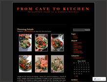 Tablet Screenshot of cavetokitchen.wordpress.com