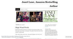 Desktop Screenshot of janetlane.wordpress.com