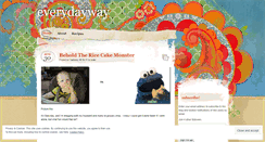 Desktop Screenshot of everydayway.wordpress.com