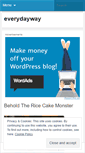 Mobile Screenshot of everydayway.wordpress.com