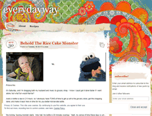Tablet Screenshot of everydayway.wordpress.com