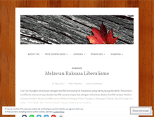 Tablet Screenshot of nafismudrika.wordpress.com