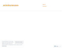 Tablet Screenshot of minitarmann.wordpress.com