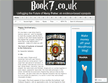 Tablet Screenshot of book7.wordpress.com