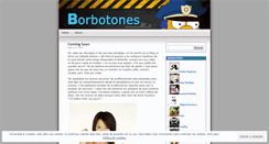 Desktop Screenshot of losborbotones.wordpress.com