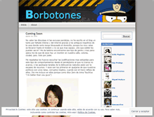 Tablet Screenshot of losborbotones.wordpress.com