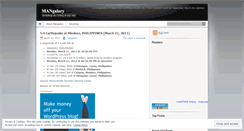 Desktop Screenshot of mangalary.wordpress.com
