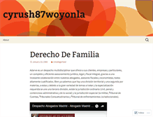 Tablet Screenshot of cyrush87woyonla.wordpress.com
