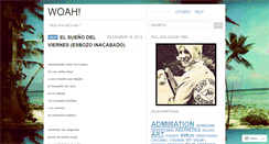 Desktop Screenshot of creativewoah.wordpress.com