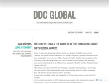 Tablet Screenshot of ddcglobal.wordpress.com