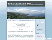 Tablet Screenshot of animaldocumentaries.wordpress.com