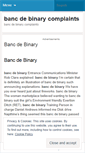 Mobile Screenshot of eteamz.bancdebinarycomplaints.wordpress.com