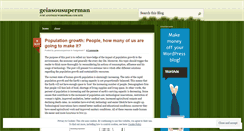 Desktop Screenshot of geiasousuperman.wordpress.com