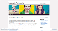 Desktop Screenshot of paolajofre.wordpress.com