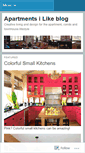 Mobile Screenshot of apartmentsilike.wordpress.com