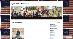 Desktop Screenshot of mycwancestors.wordpress.com