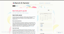 Desktop Screenshot of marsvinoghamster.wordpress.com