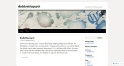 Desktop Screenshot of daddosblogspot.wordpress.com