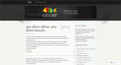 Desktop Screenshot of blogdopescador.wordpress.com