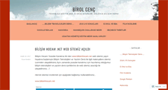 Desktop Screenshot of birolgenc.wordpress.com