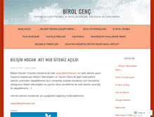 Tablet Screenshot of birolgenc.wordpress.com