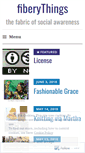 Mobile Screenshot of fiberythings.wordpress.com