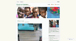 Desktop Screenshot of elleninliberia.wordpress.com