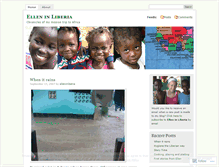 Tablet Screenshot of elleninliberia.wordpress.com