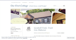 Desktop Screenshot of ourfirstcottage.wordpress.com