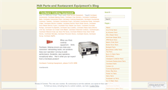 Desktop Screenshot of mdtparts.wordpress.com