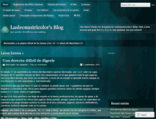 Tablet Screenshot of lasleonastricolor.wordpress.com