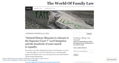 Desktop Screenshot of gcfamily.wordpress.com