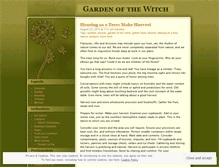 Tablet Screenshot of gardenofthewitch.wordpress.com