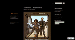 Desktop Screenshot of amufilm.wordpress.com