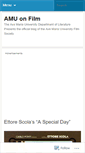 Mobile Screenshot of amufilm.wordpress.com